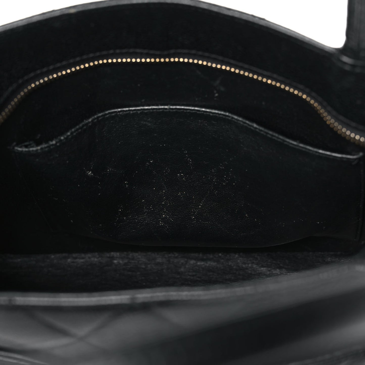 Caviar Quilted Medallion Tote Black