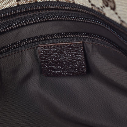 Gucci Monogram Web Large Diaper Tote Brown 6 of 19
