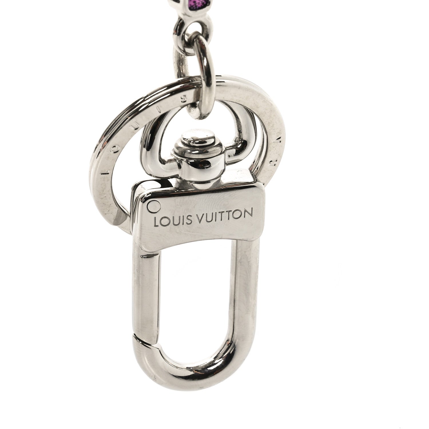 Louis Vuitton LV X YK Pumpkin Key Holder Bag Charm Yellow 1794989