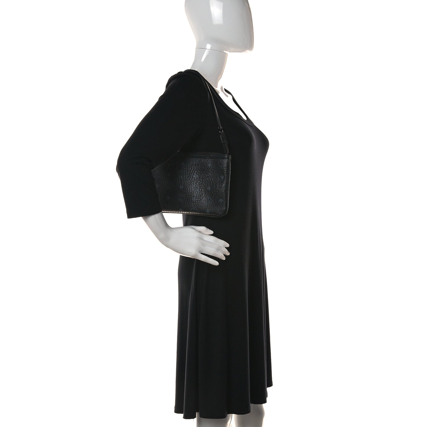 Visetos Anya Shopper Tote Pouch Black