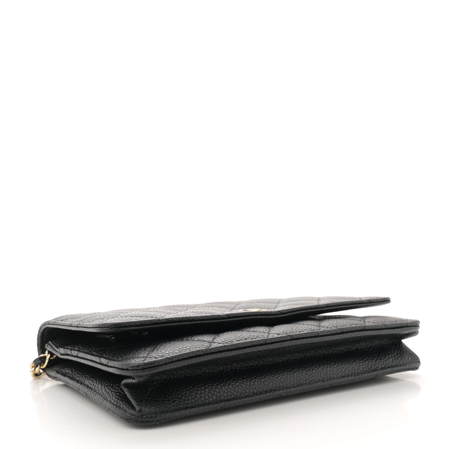 Chanel Caviar Quilted Wallet on Chain WOC Black 4 of 13