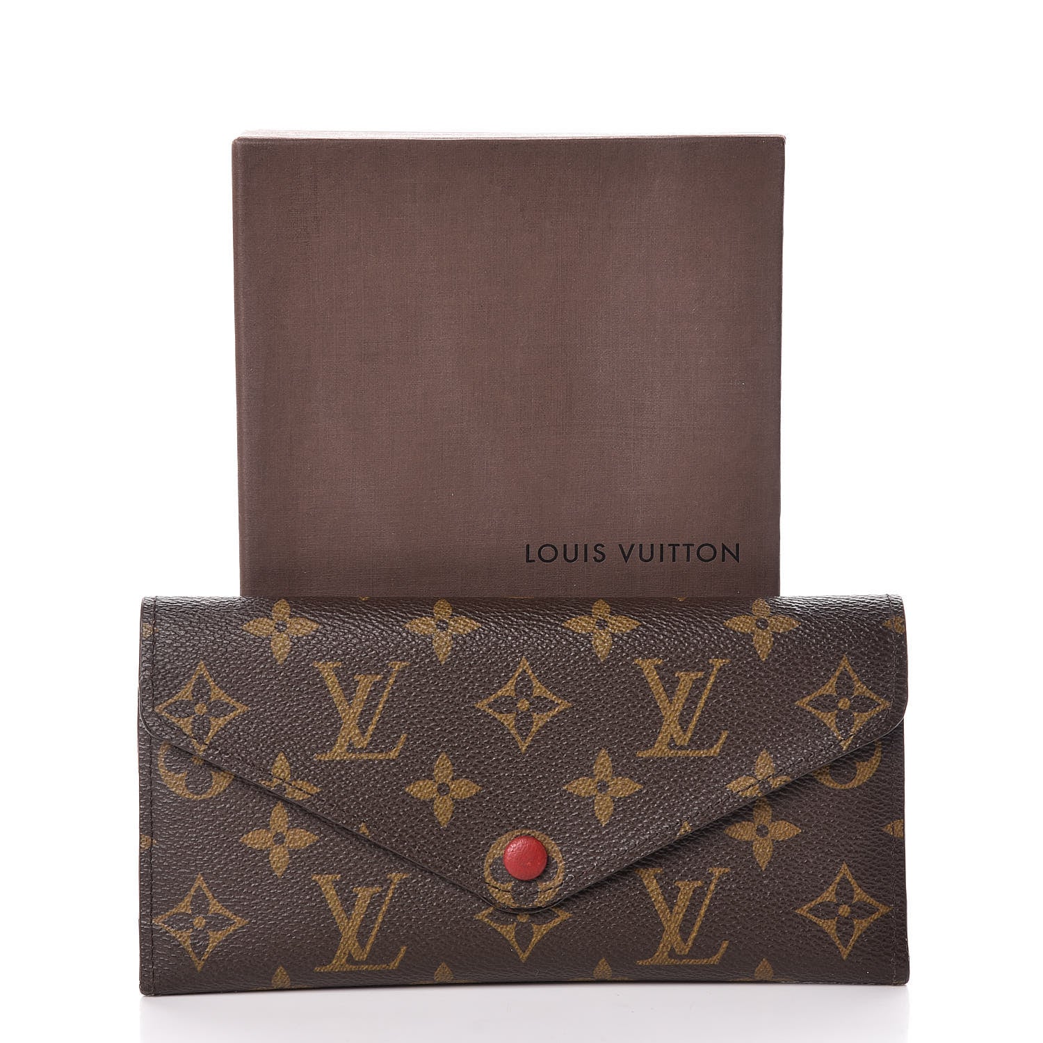 Louis Vuitton Monogram Josephine Wallet Red 20 of 20