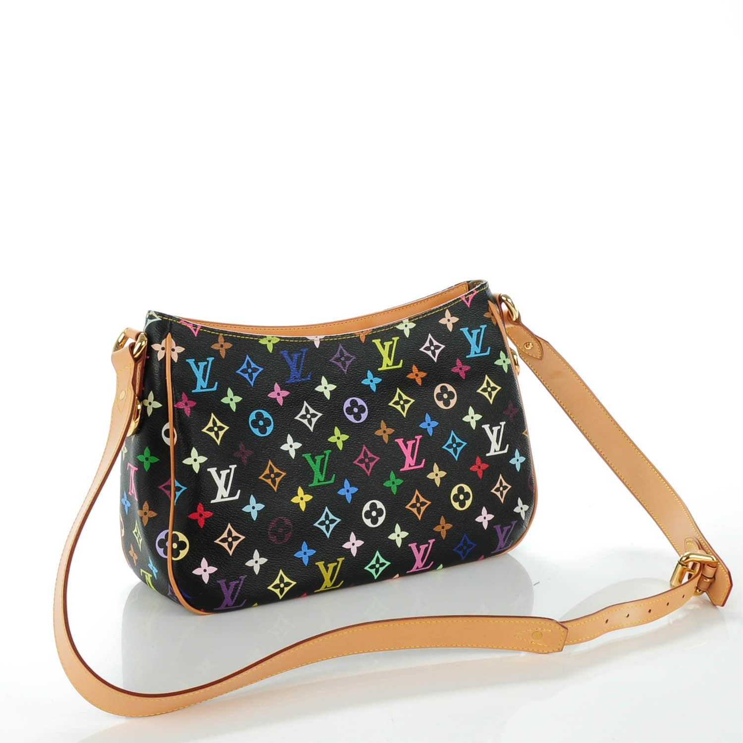 Louis Vuitton Monogram Multicolor Lodge GM Black 3 of 7
