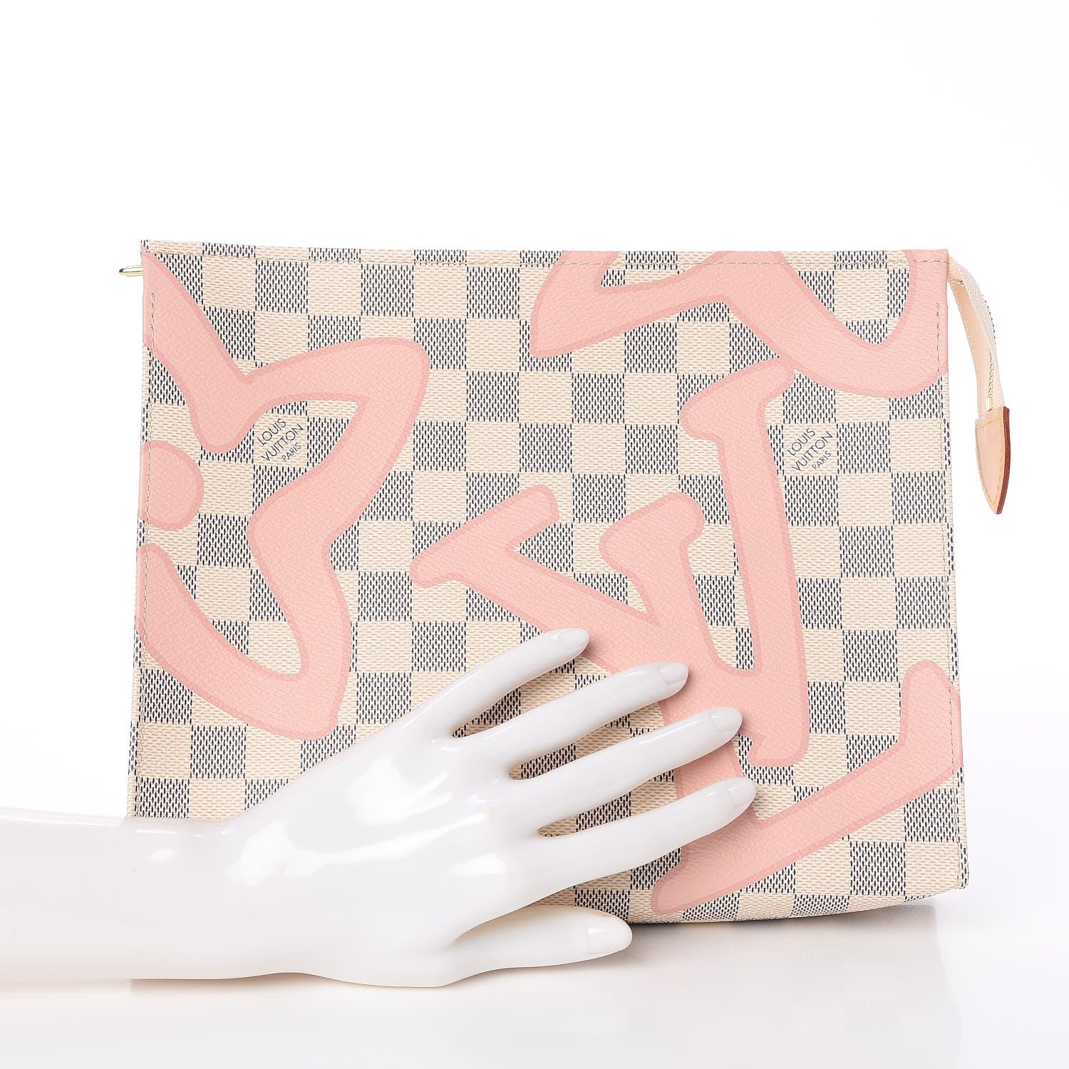 Louis Vuitton Damier Azur Tahitienne Toiletry Pouch 26 2 of 7