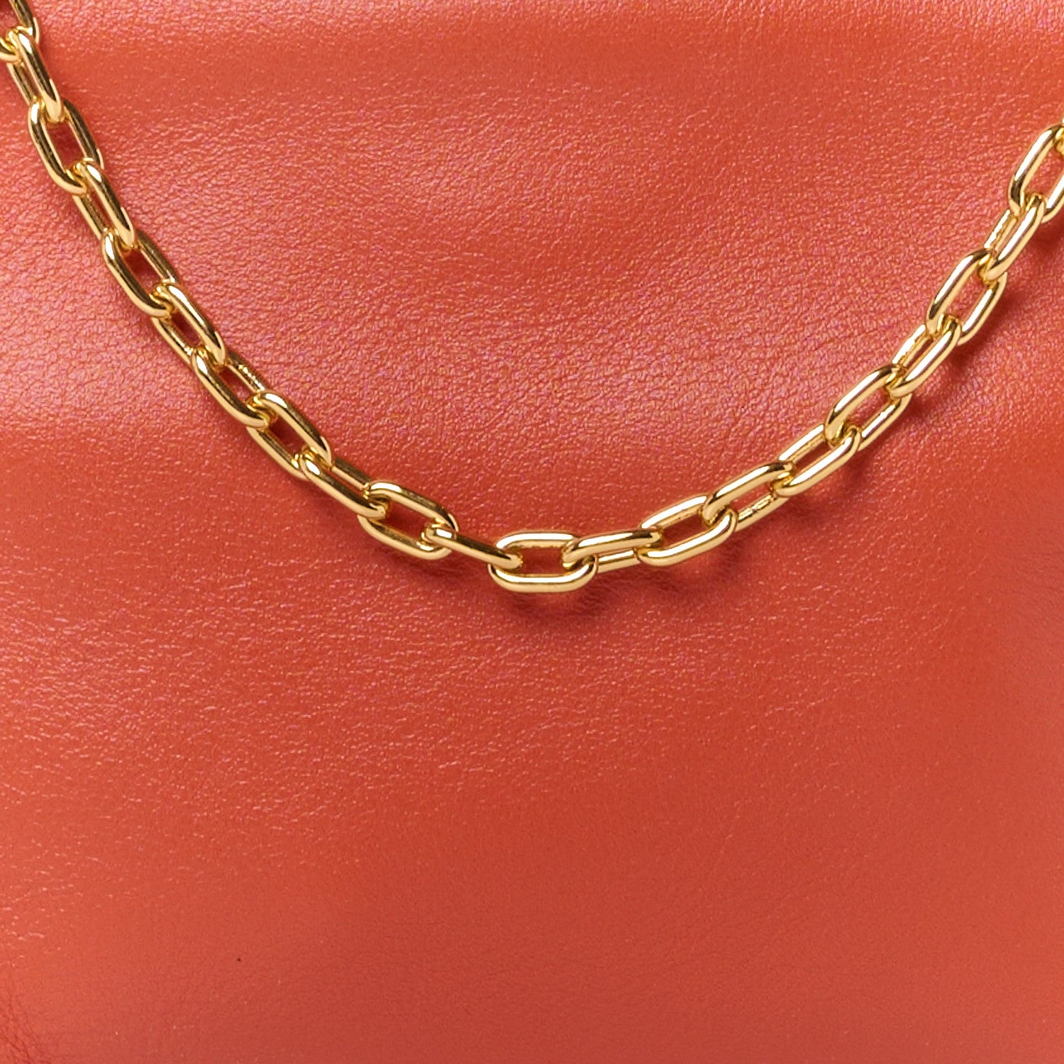 Loewe Calfskin Nano Flamenco Knot Clutch Orange 8 of 10
