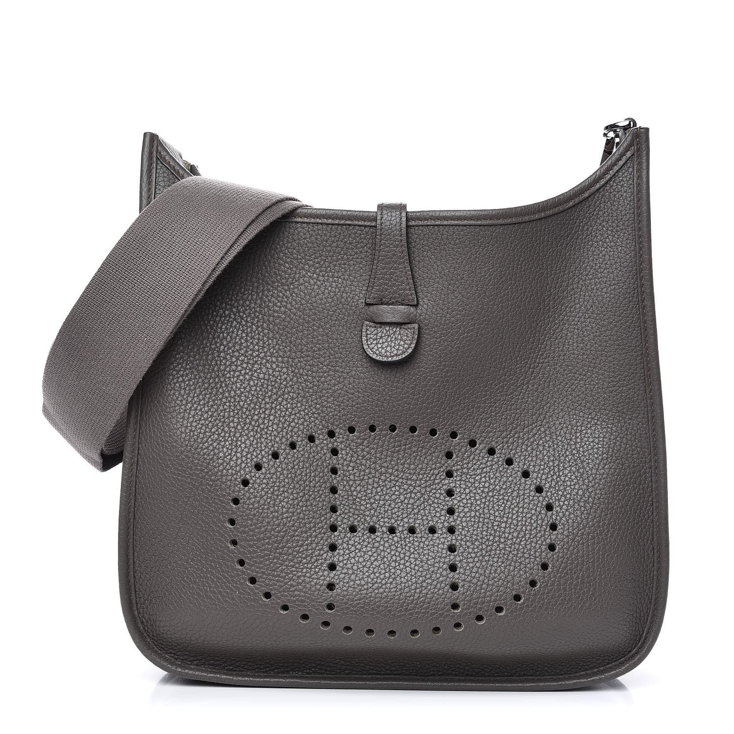 Hermes Taurillon Clemence Evelyne III PM Etain 1 of 12