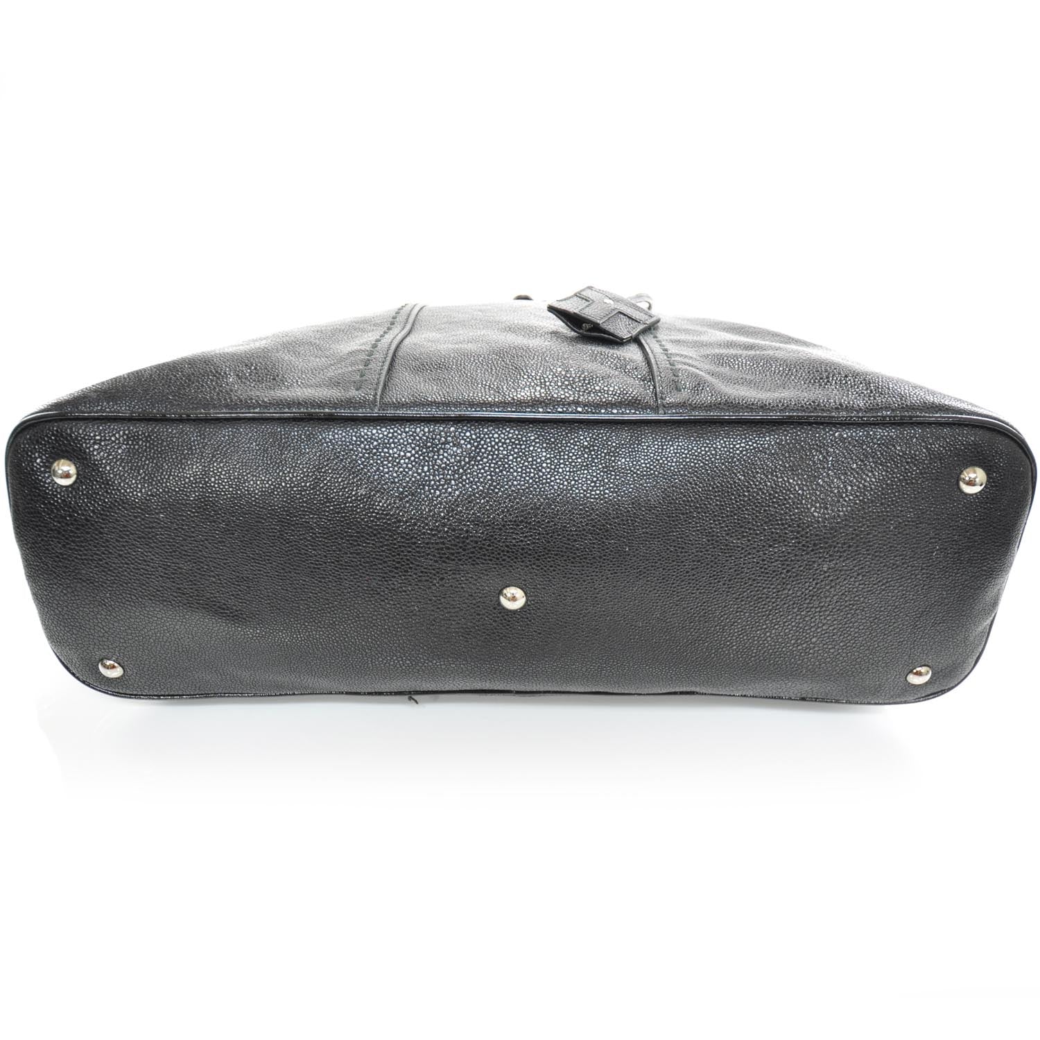 Saint Laurent Stingray Printed Leather Oversized Muse 4 of 10