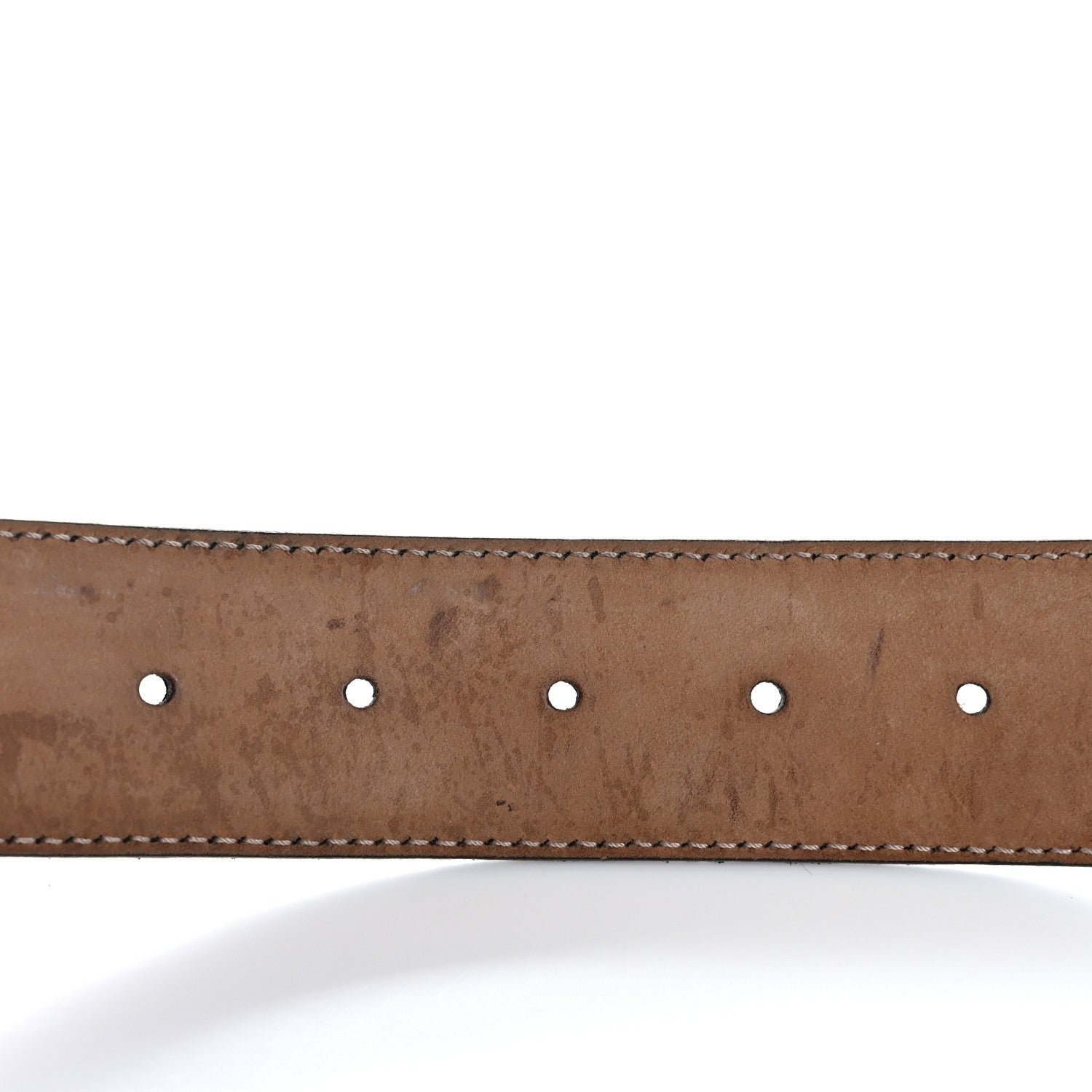 Gucci Guccissima Signature Interlocking G 40mm Belt 90 36 Black 5 of 7