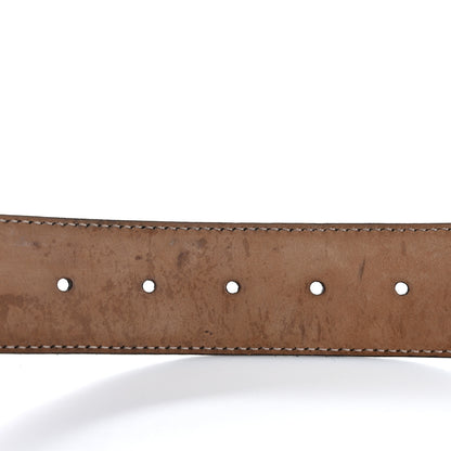 Gucci Guccissima Signature Interlocking G 40mm Belt 90 36 Black 5 of 7