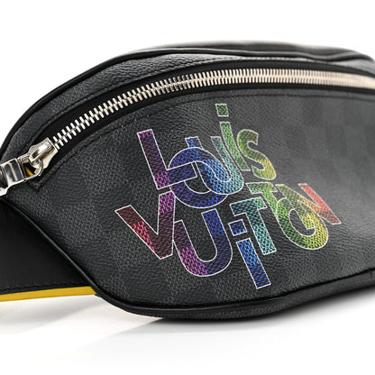 Louis Vuitton Damier Graphite Bumbag Yellow 8 of 12