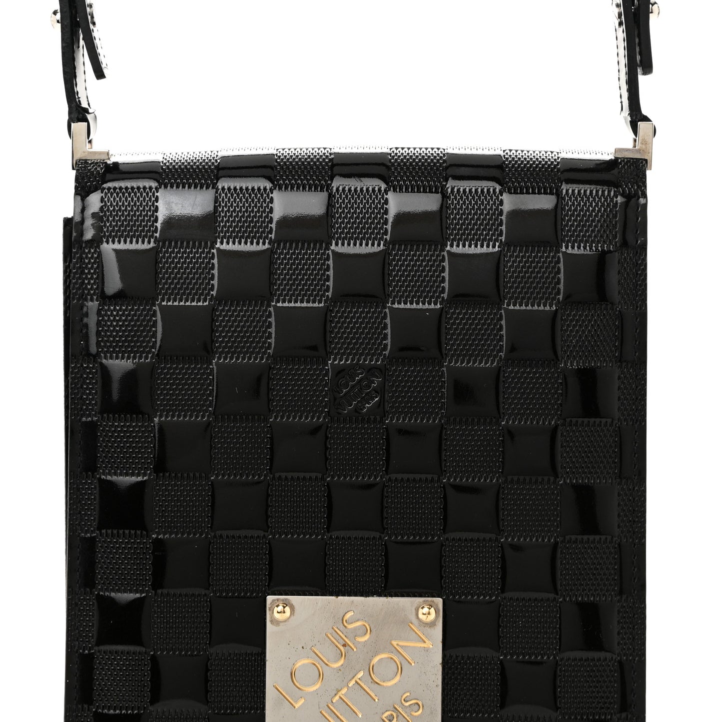 Damier Vernis Cabaret Club Bag Black