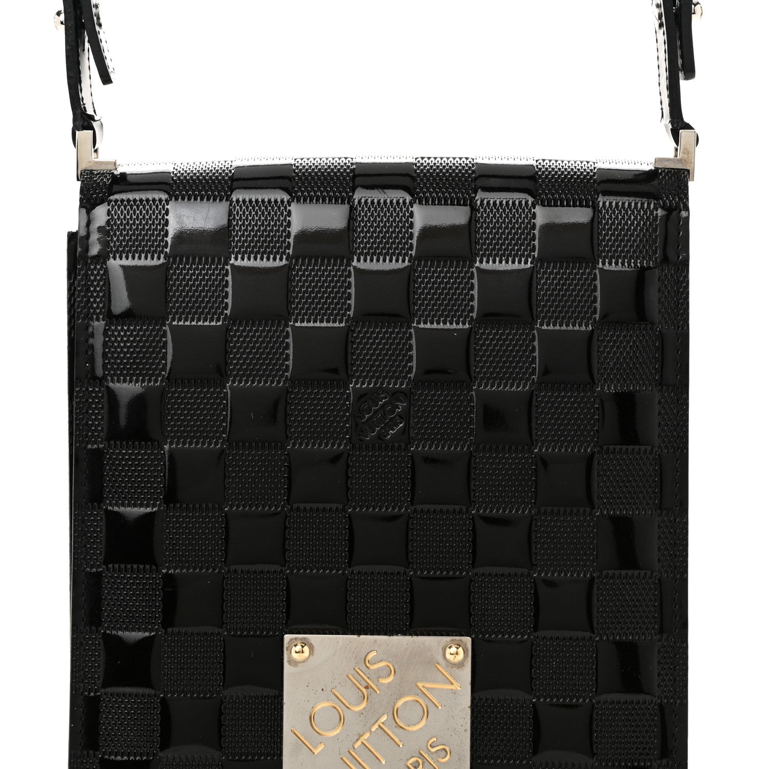 Louis Vuitton Damier Vernis Cabaret Club Bag Black 7 of 9