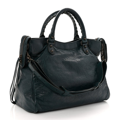 Balenciaga Agneau Classic Hardware Velo Vert Pinede 4 of 11