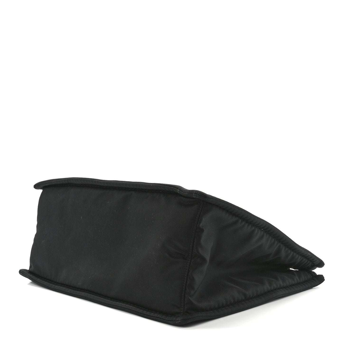 Tessuto Nylon Chain Tote Black