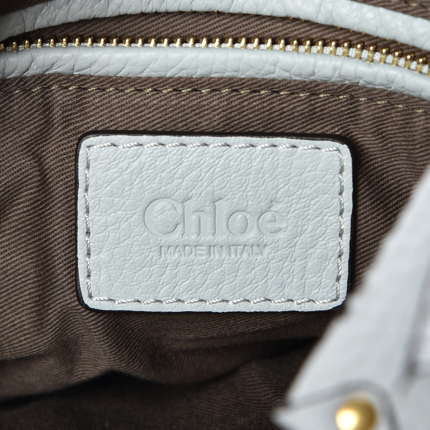 Calfskin Small Marcie Satchel Airy Grey