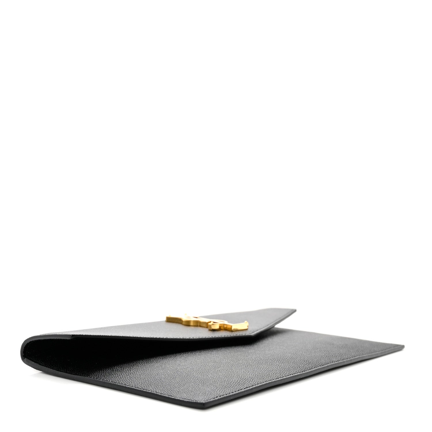 Saint Laurent Grain De Poudre Uptown Pouch Black 4 of 8