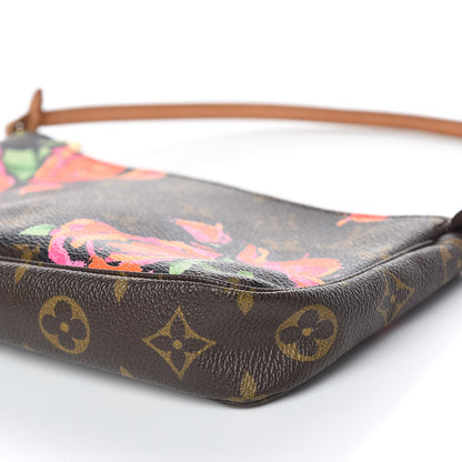Louis Vuitton Monogram Roses Pochette Accessories 11 of 12