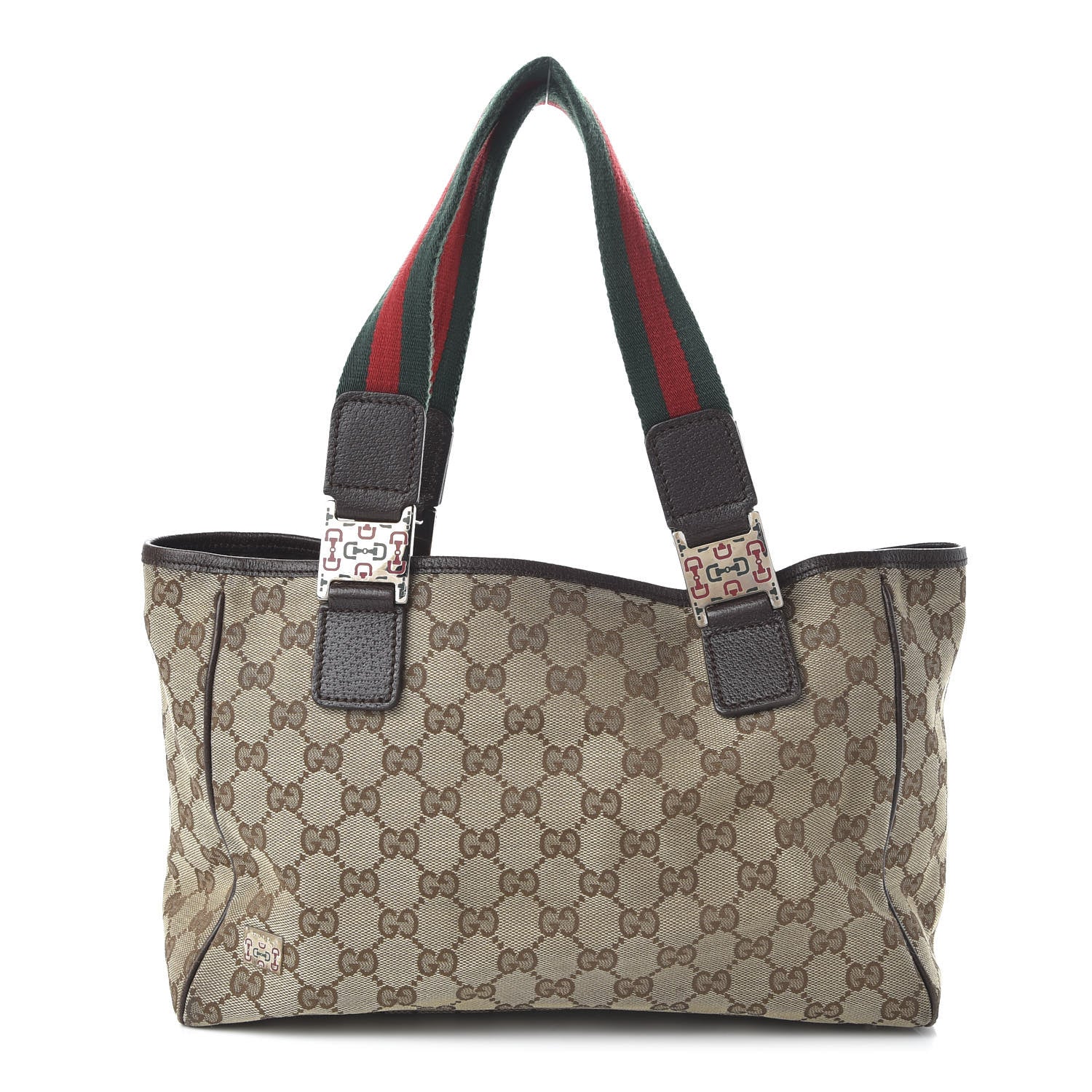 Gucci GG Monogram Pop Tote Brown 1 of 10