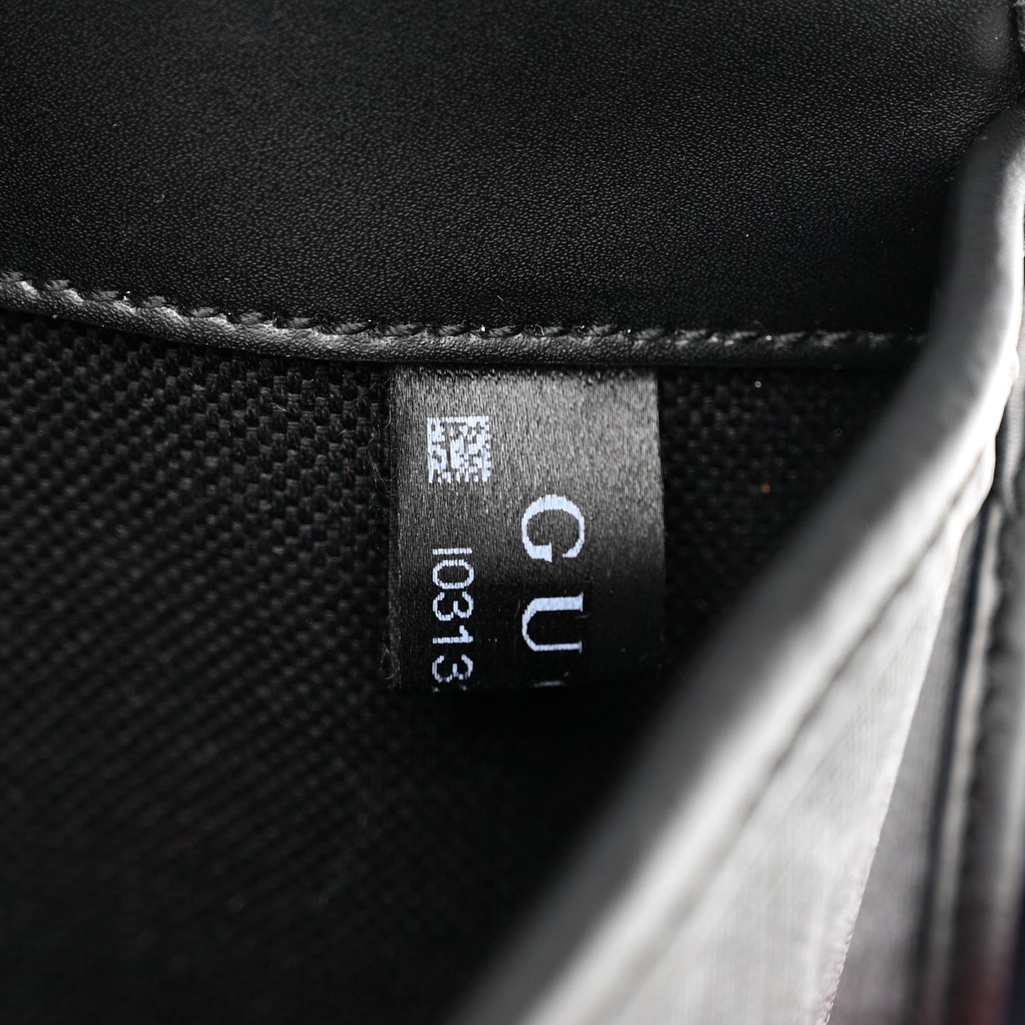 GG Supreme Monogram Web Slim Belt Bag Black Grey