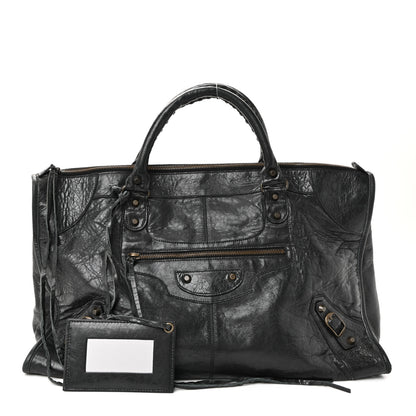 Balenciaga Agneau Classic Hardware Work Anthracite 5 of 19