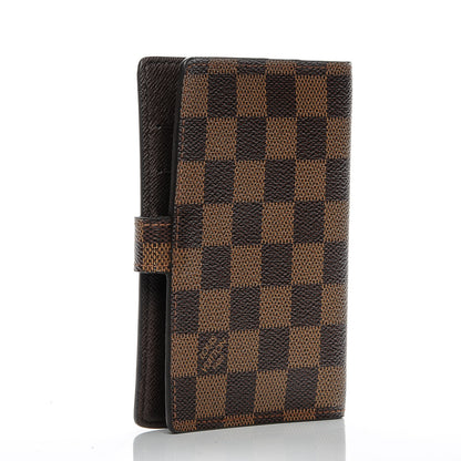 Louis Vuitton Damier Ebene Small Ring Agenda Cover 3 of 6
