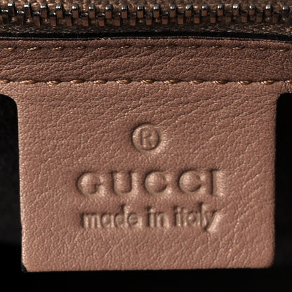 Gucci Regent Calfskin Bamboo Medium Lady Lock Top Handle Bag Dark Bamboo 5 of 8