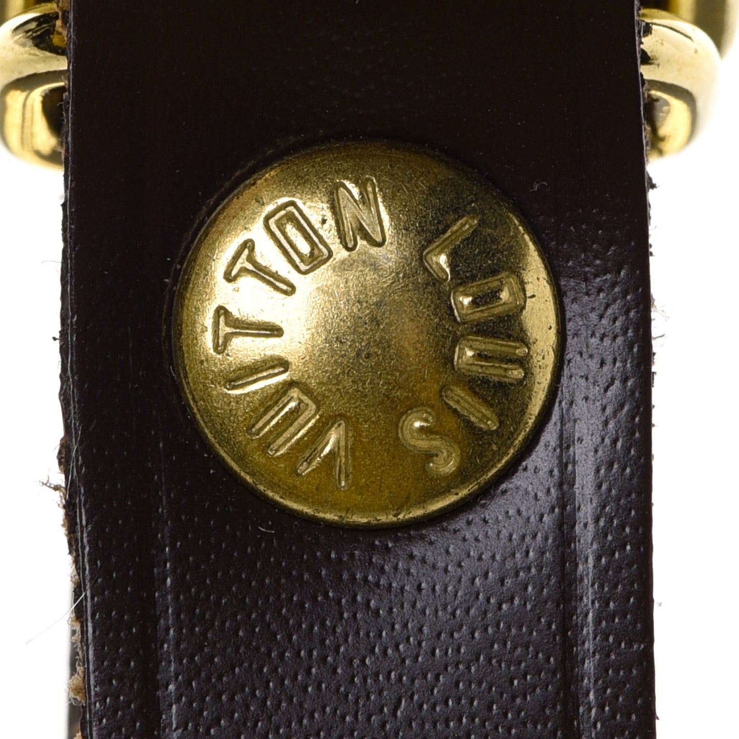 Calfskin Soho Luggage Tag Brown