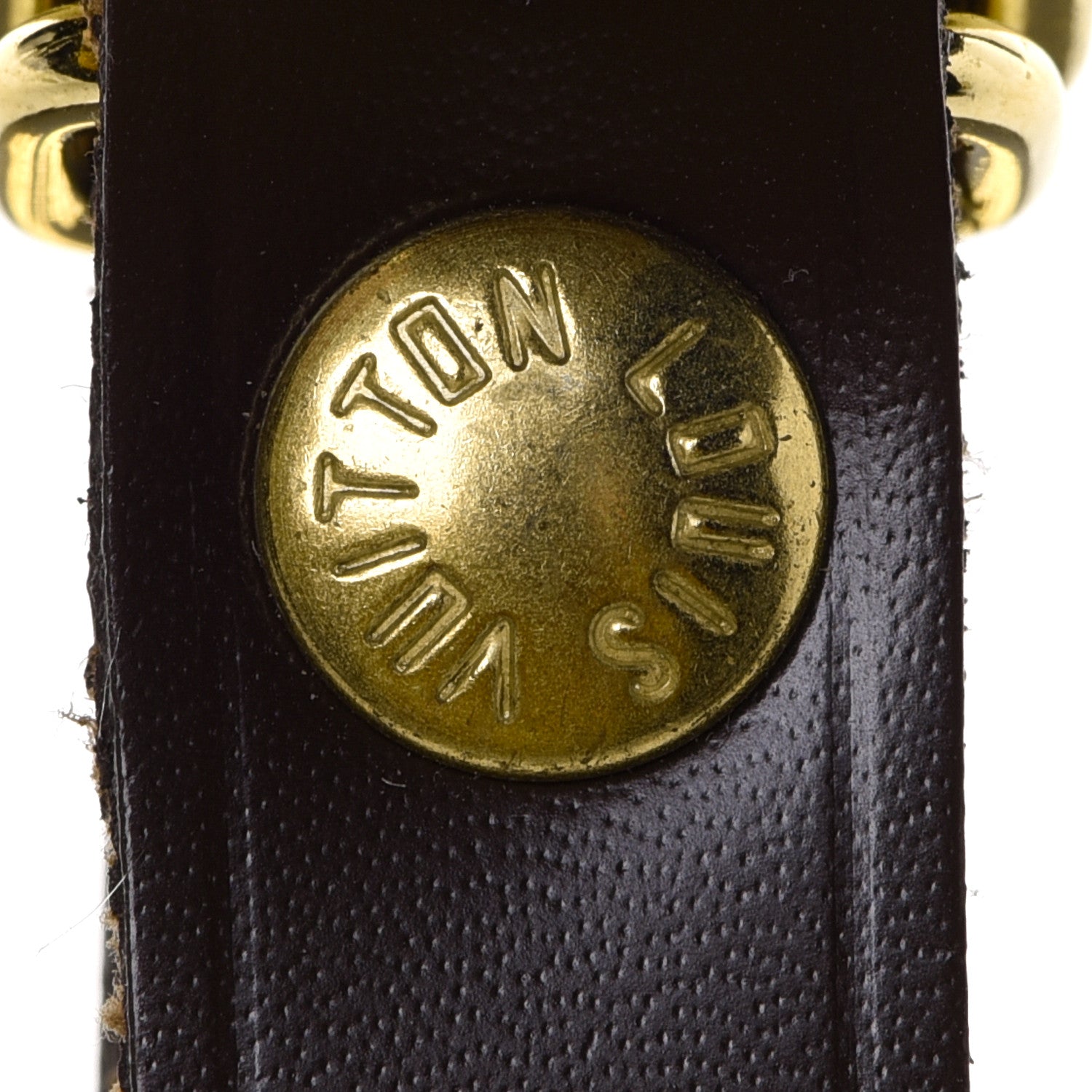 Louis Vuitton Calfskin Soho Luggage Tag Brown 5 of 6
