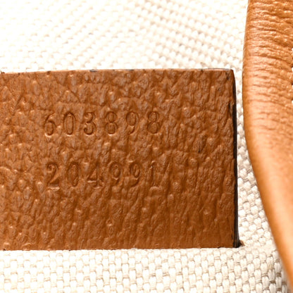 Gucci X DISNEY Mini Vintage GG Supreme Monogram Mickey Mouse Medium Backpack Beige Vintage Sun Oil 7 of 10