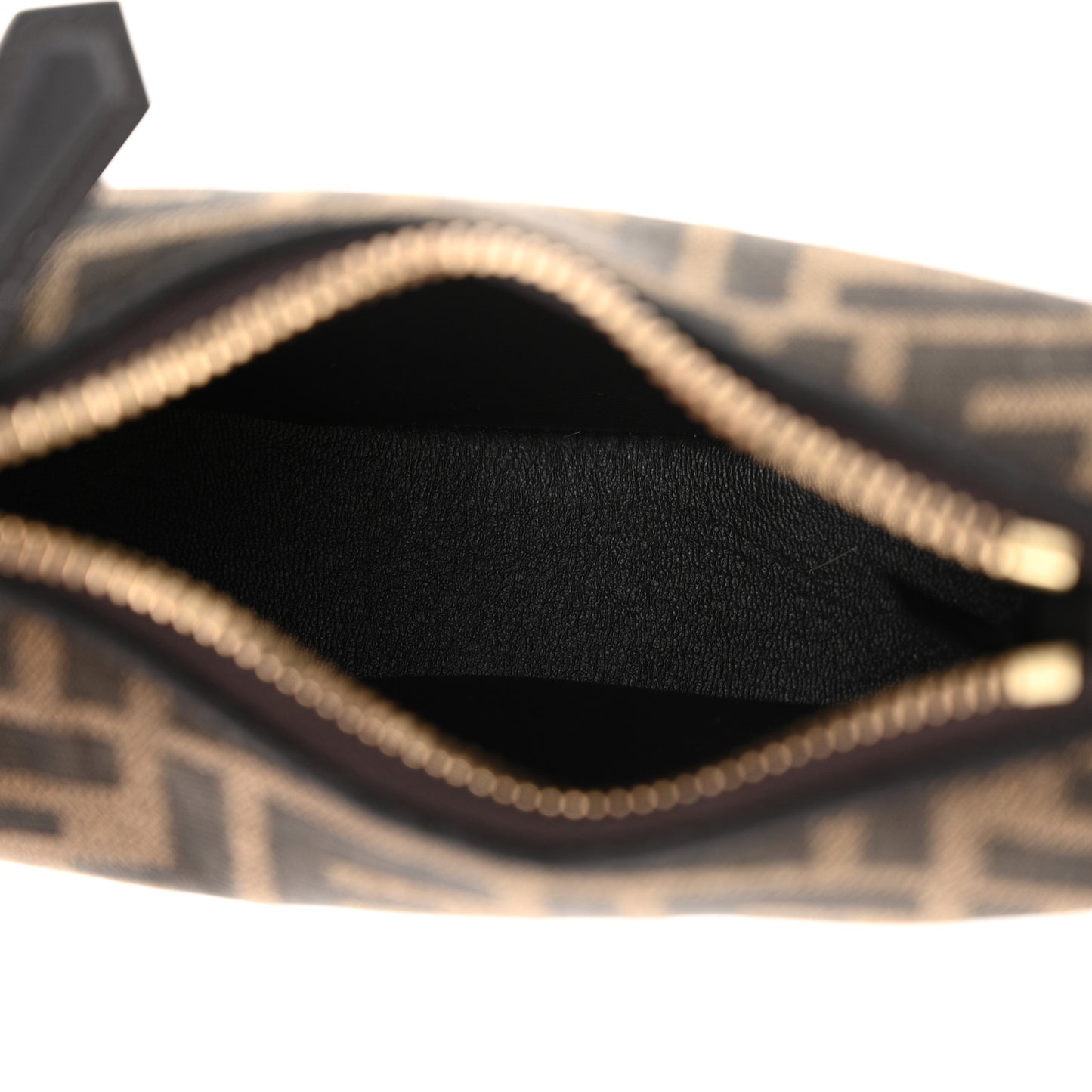 Fabric Jacquard FF 1974 Nano Fendigraphy Hobo Charm Tobacco Moro