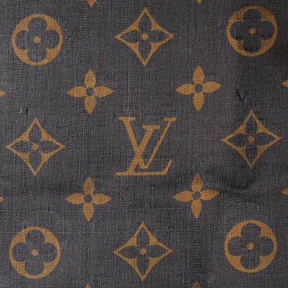 Louis Vuitton Silk Monogram Bandana Marron 1 of 4