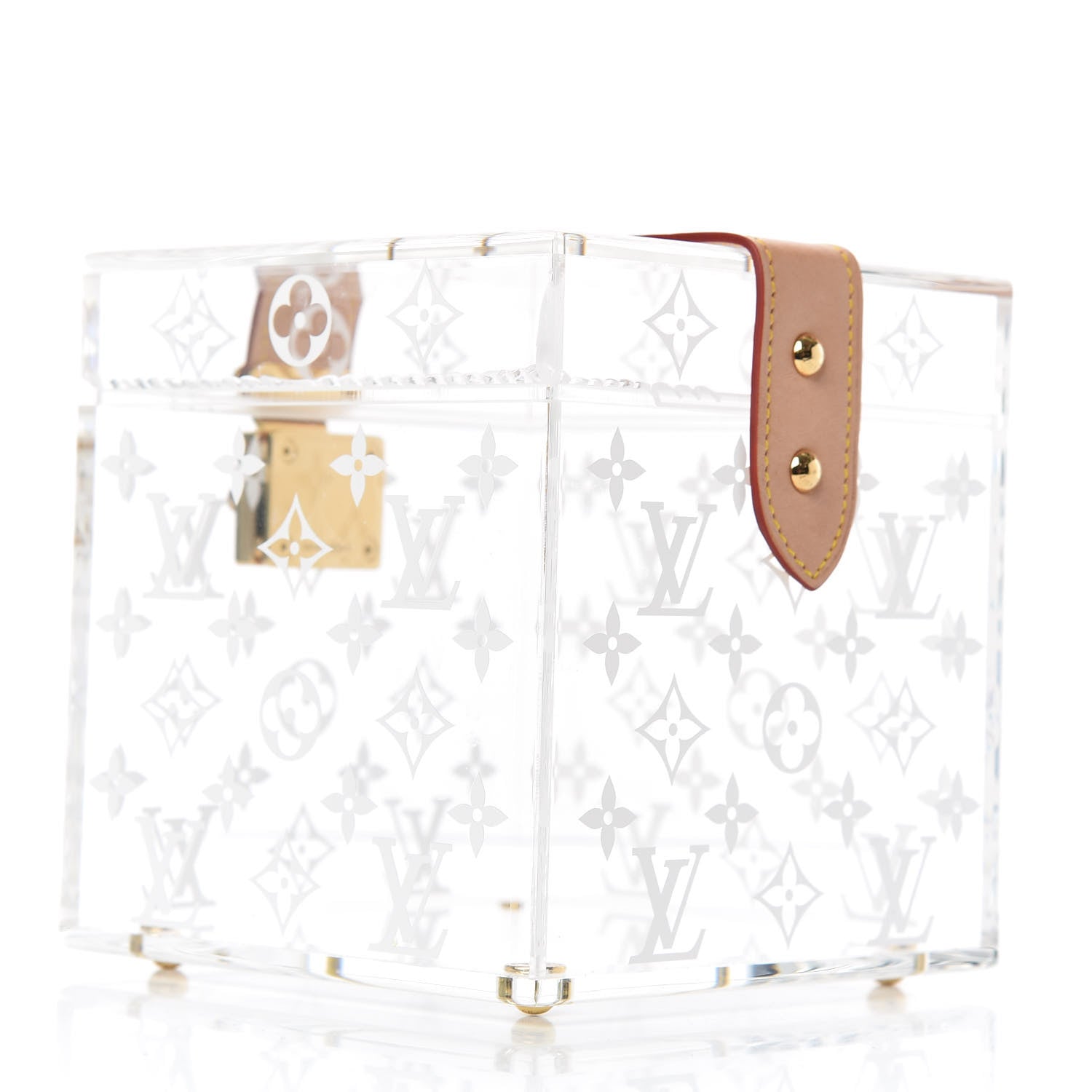 Louis Vuitton Transparent Plexiglass Cube Scott Box 3 of 9