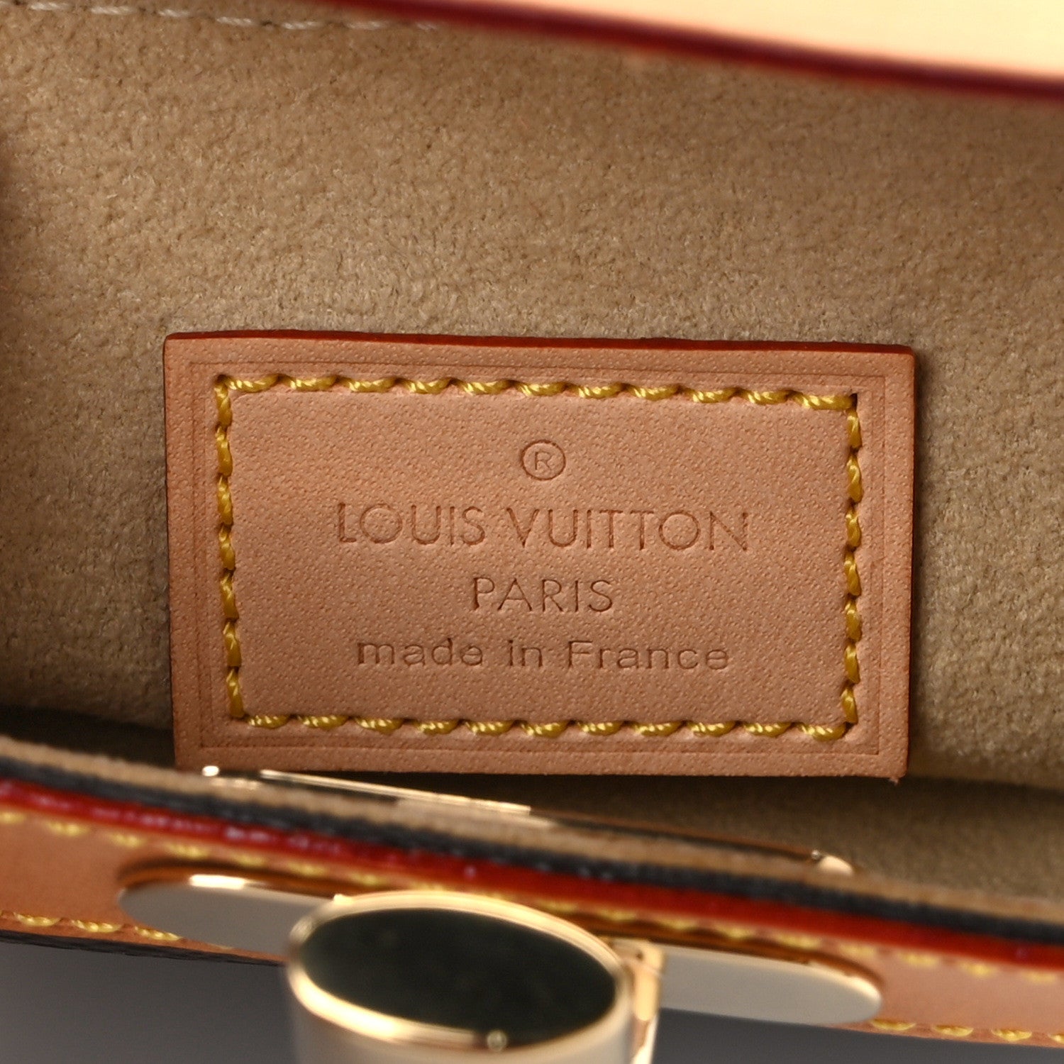 Louis Vuitton Monogram Mini Steamer Bag Charm 6 of 8