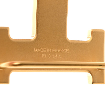 Hermes Swift Togo 32mm H Belt 90 Black Gold 5 of 10