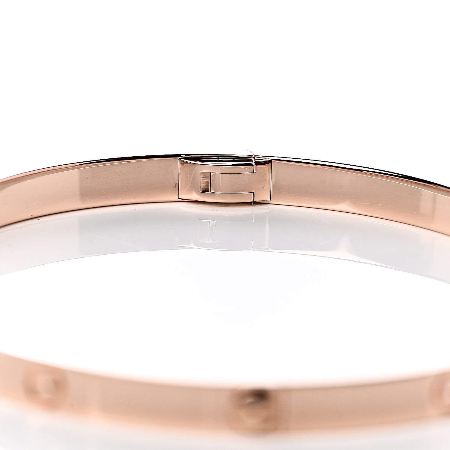 Cartier 18K Pink Gold Small LOVE Bracelet 16 5 of 8