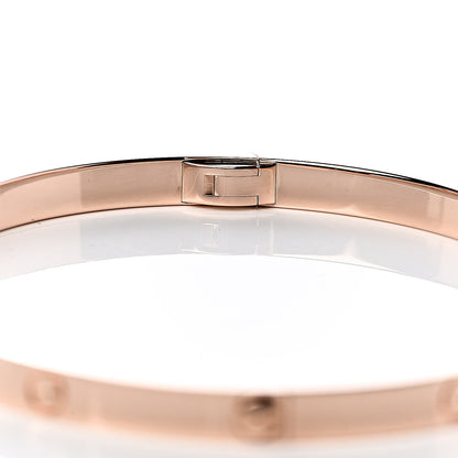 Cartier 18K Pink Gold Small LOVE Bracelet 16 5 of 8