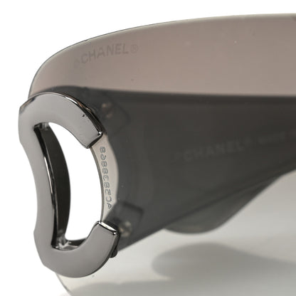 Chanel Frameless CC Logo Sunglasses 4125 Black 7 of 9