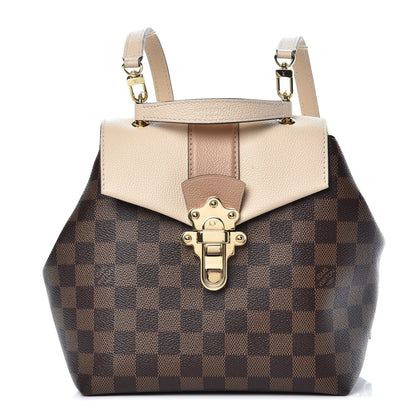 Louis Vuitton Damier Ebene Clapton Backpack Creme 1 of 7