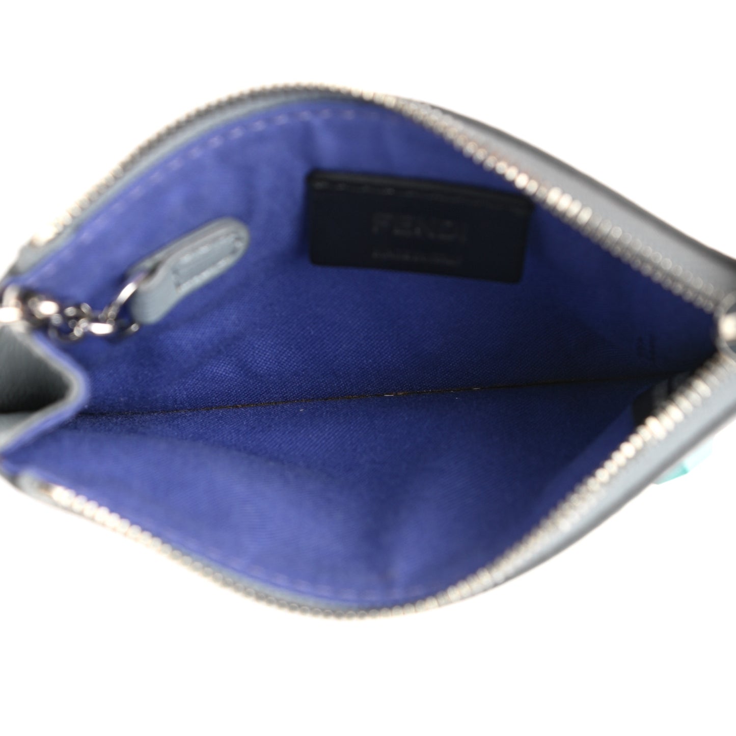 Vitello Elite Studded Hypnoteyes Coin Pouch Key Case Polvere Multicolor