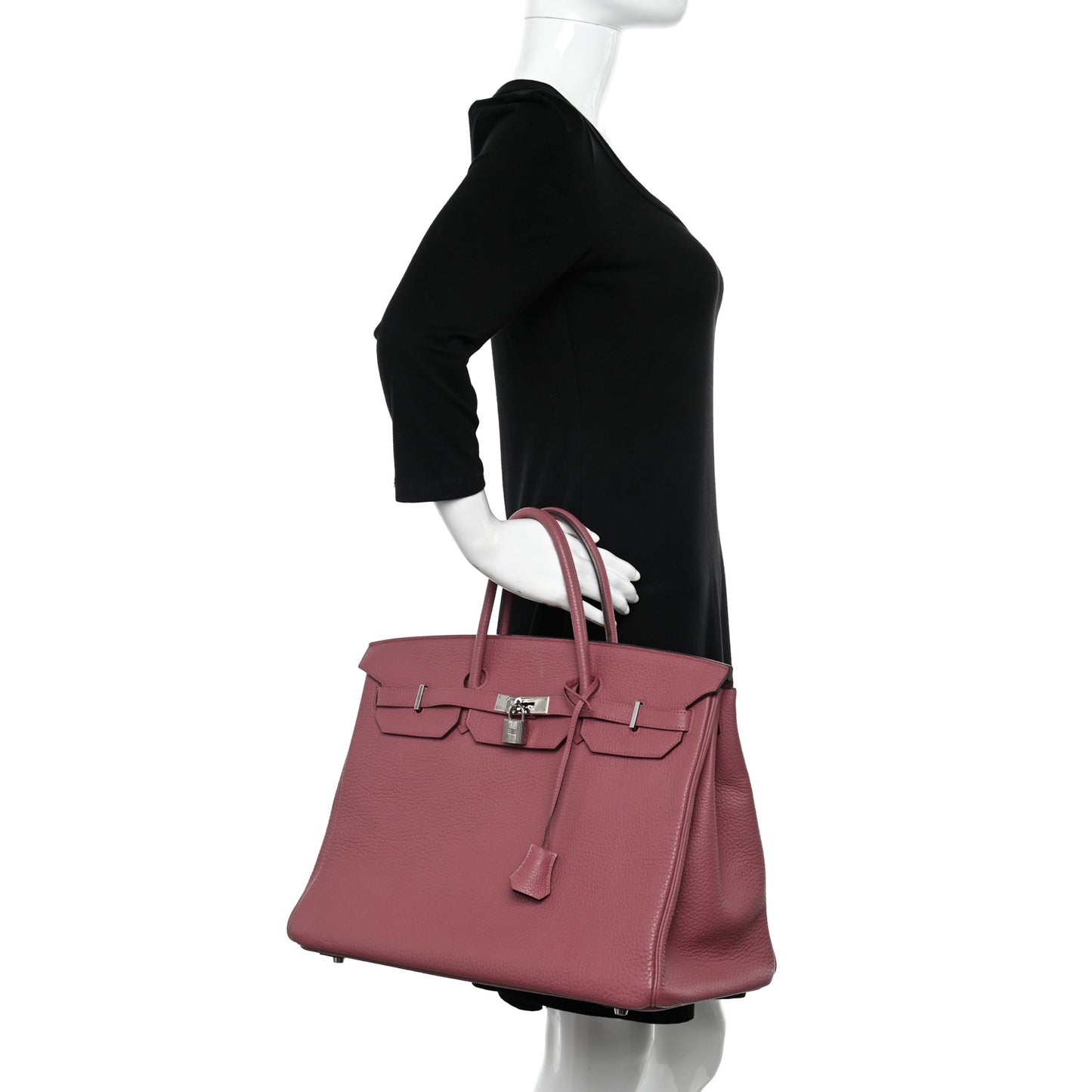 Taurillon Clemence BIRKIN 40 Bois de Rose