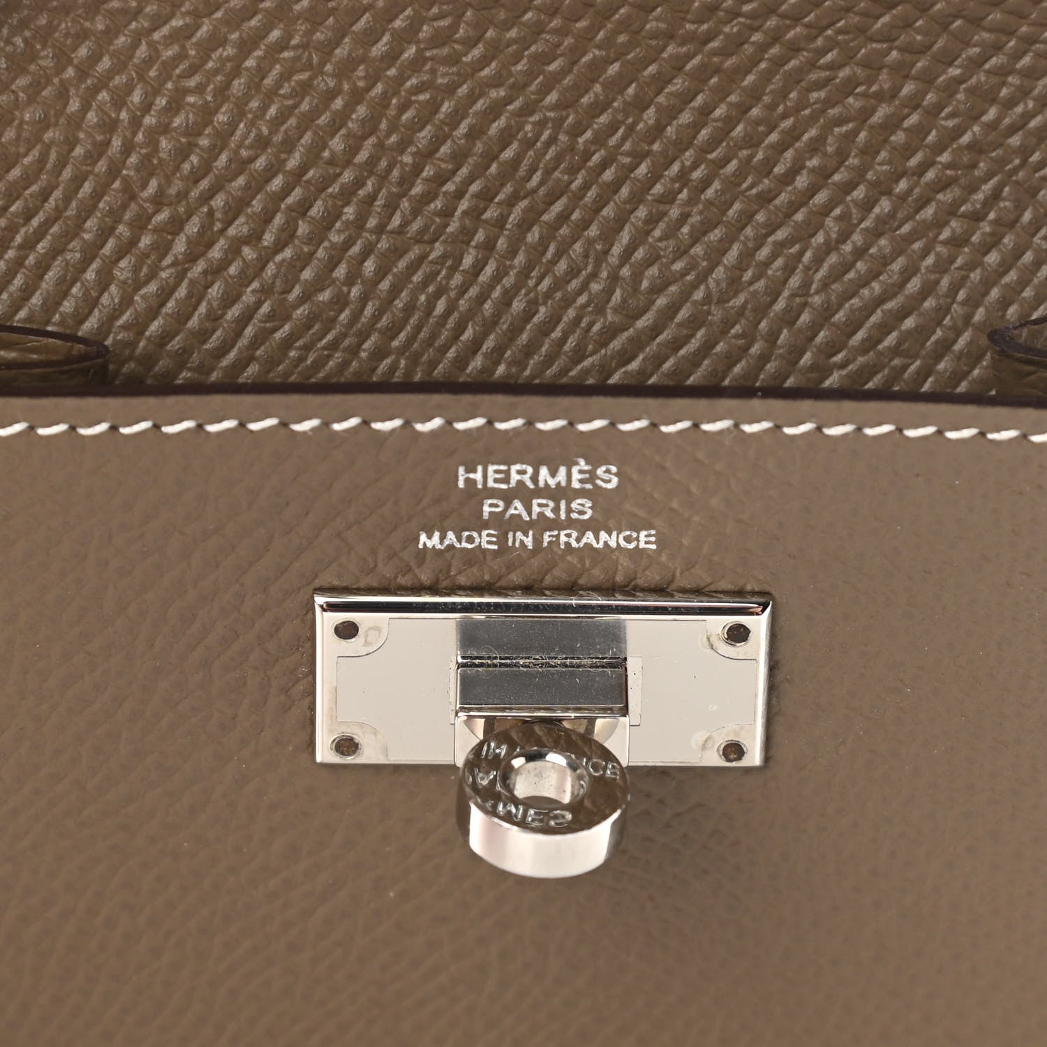Hermes Epsom Kelly Pocket Compact Wallet Etoupe 6 of 10