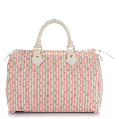 Louis Vuitton Mini Lin Croisette Speedy 30 Rouge 1 of 7