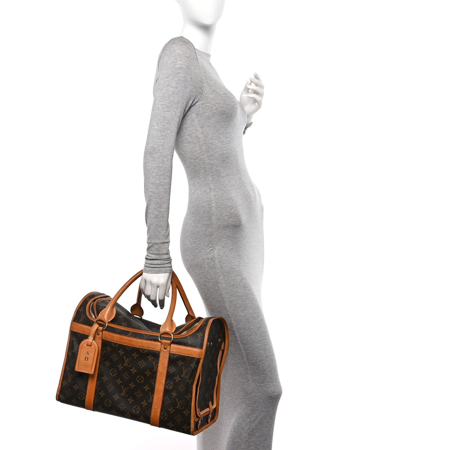 Louis Vuitton Monogram Sac Chien 40 Pet Carrier 2 of 14