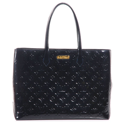 Louis Vuitton Vernis Wilshire MM Blue Infini 1 of 8