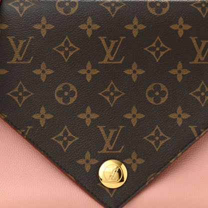 Louis Vuitton Grained Calfskin Monogram Double V Rose Poudre 7 of 10