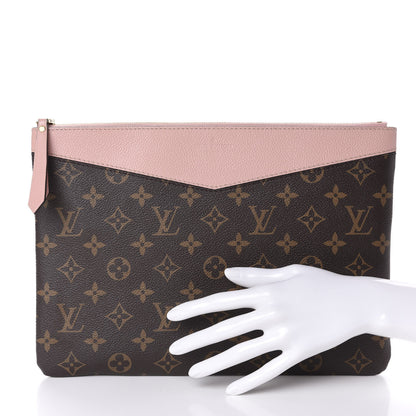 Louis Vuitton Monogram Daily Pouch Rose Poudre 2 of 8