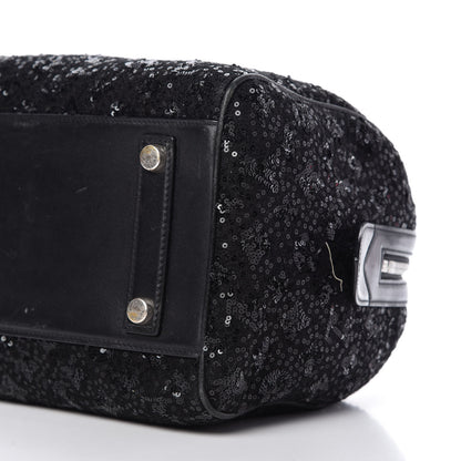 Louis Vuitton Sequin Monogram Sunshine Express Speedy Black 7 of 9