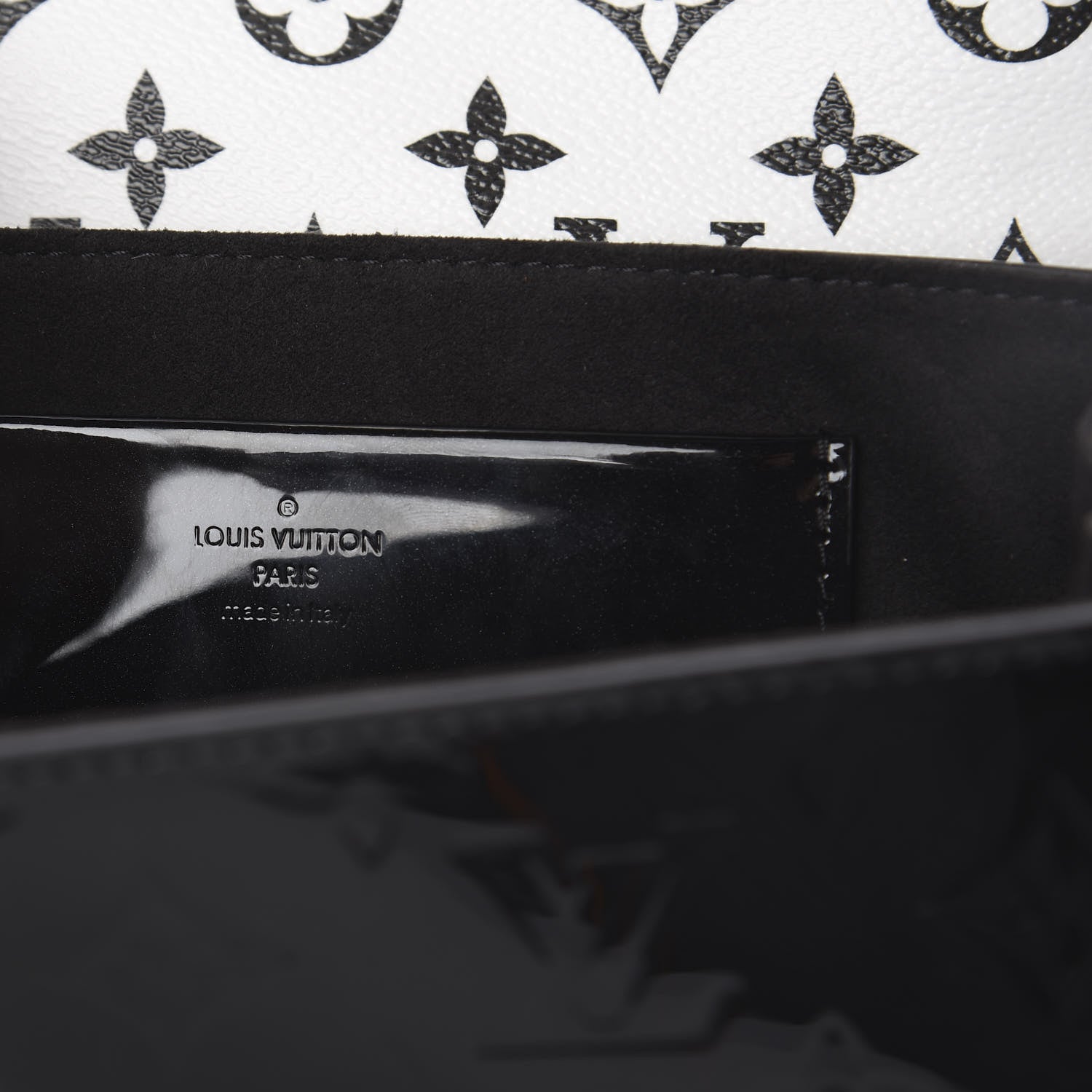 Louis Vuitton Vernis Epi Monogram Wynwood Black White 7 of 7