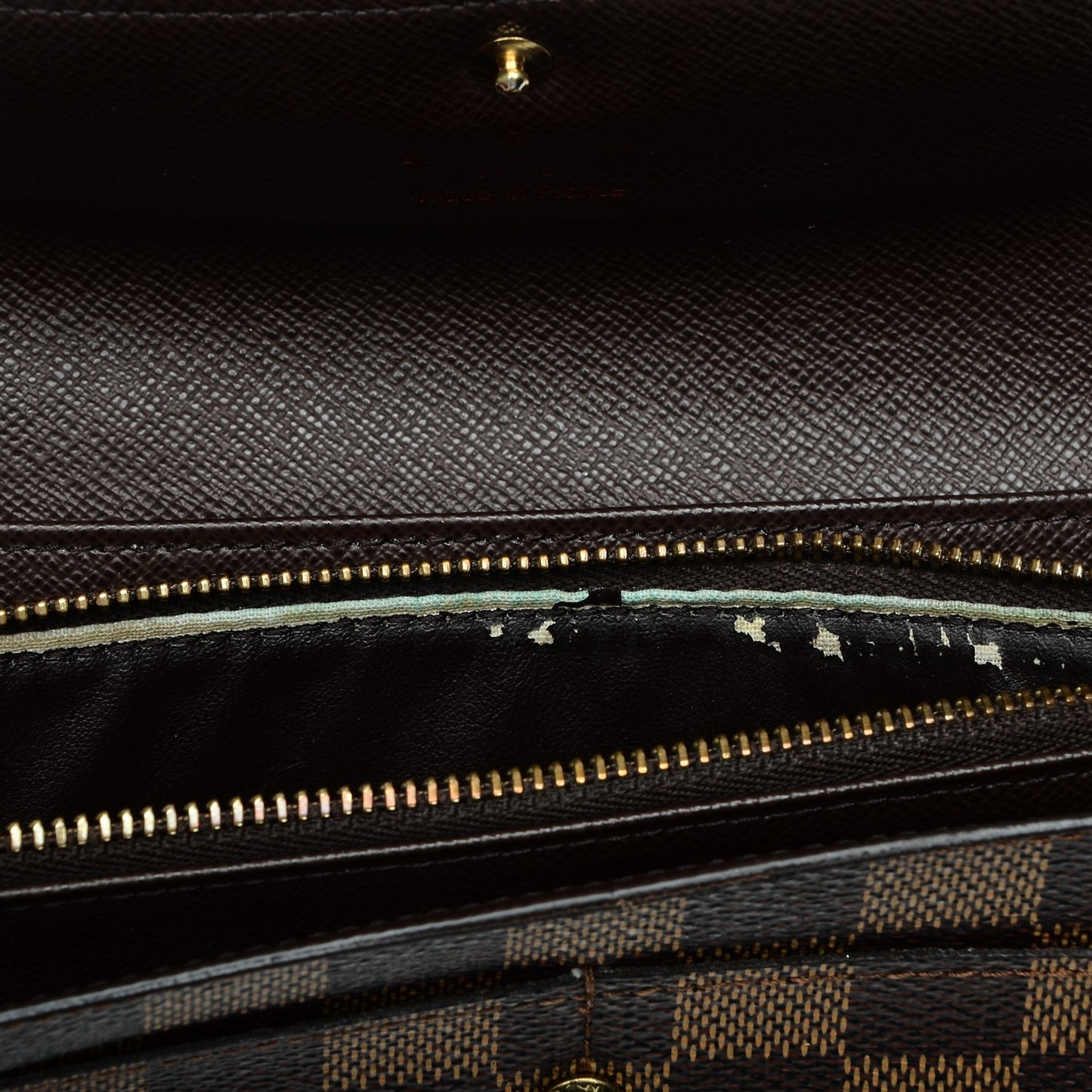 Damier Ebene Sarah Wallet