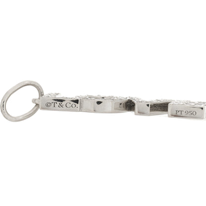 Tiffany Platinum Diamond Love Charm 4 of 4